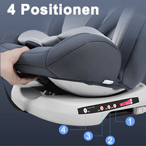 ap01 kl005 kindersitz: 360° drehbar, isofix, ece r44/04, 9-36 kg, 0-12 jahre. -  allvora 