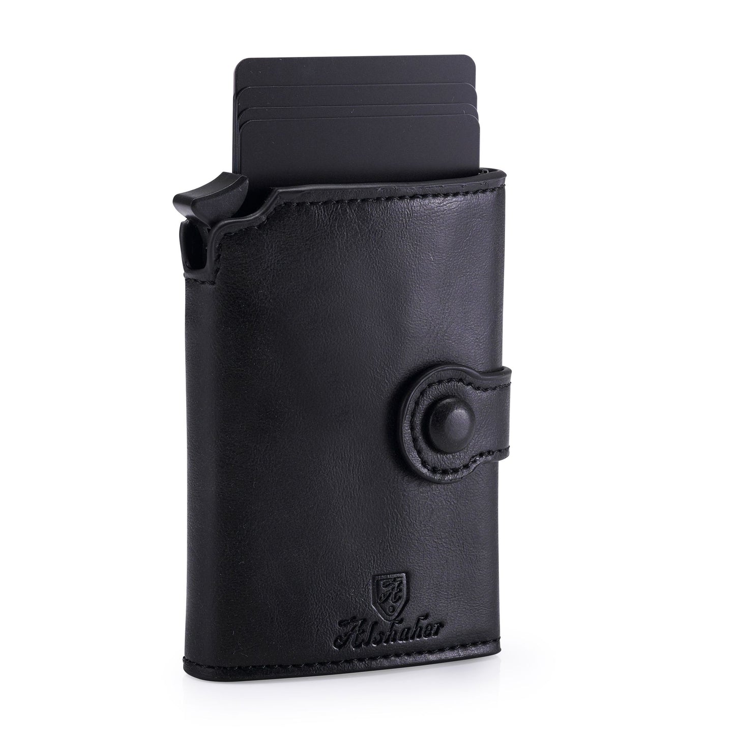 kreditkartenetui für herren damen portmonee herren kartenetui slim wallet mit münzfach und mit verpackung und einem stift rfid schutz smart wallet geldbörse, geldbeutel